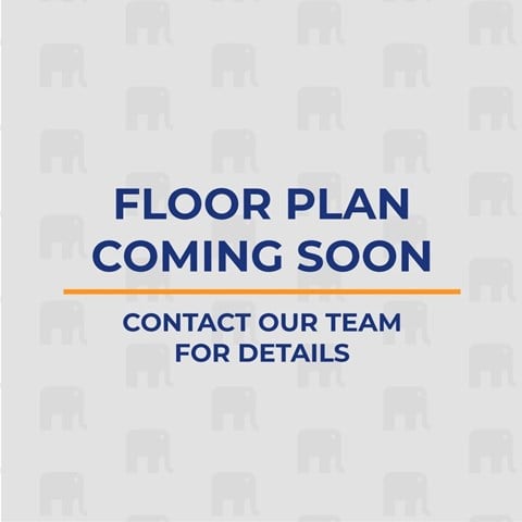 Floor plan for 1 bed, 1 bath, 500 sqft